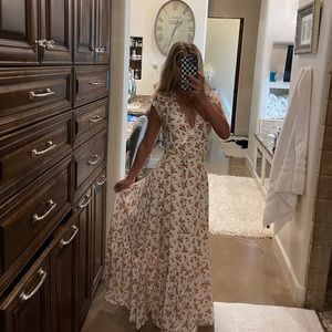 Floral maxi dress